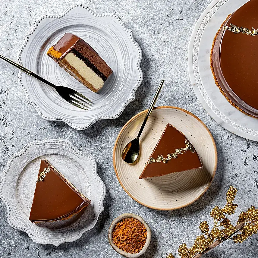 Grand Duchess Belgian Cheesecake Eggless