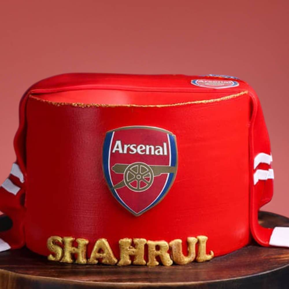 Gunners Glory Football Cake