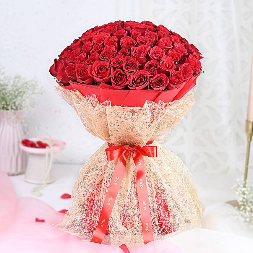 Timeless Love 75 Roses Bouquet