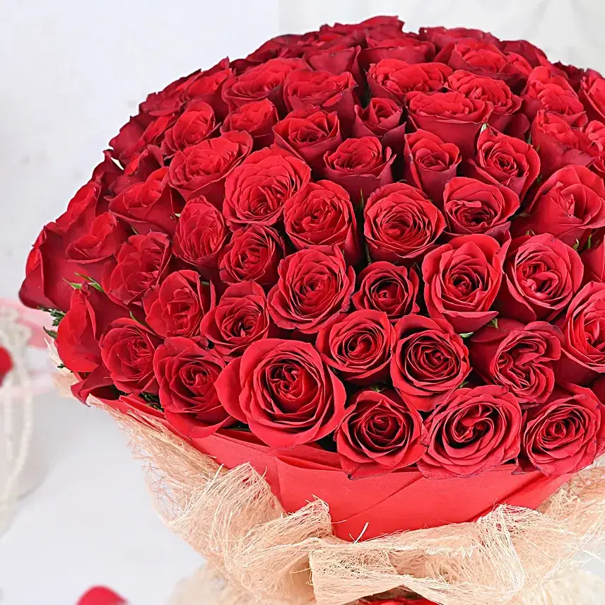 Timeless Love 75 Roses Bouquet