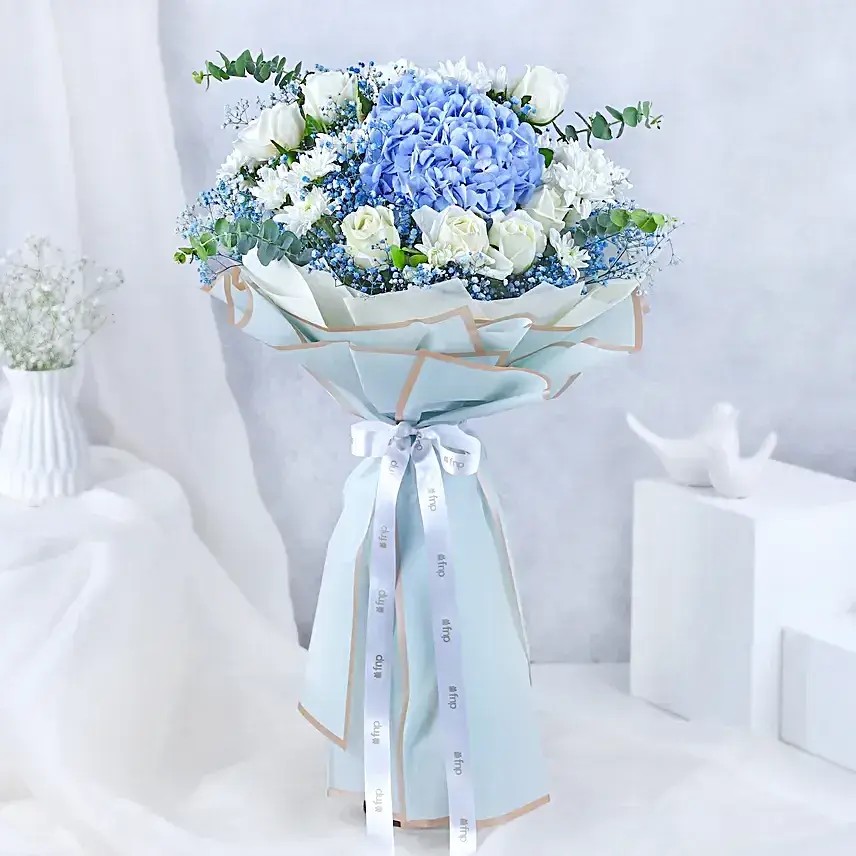 Harmony in Hydrangea Hues