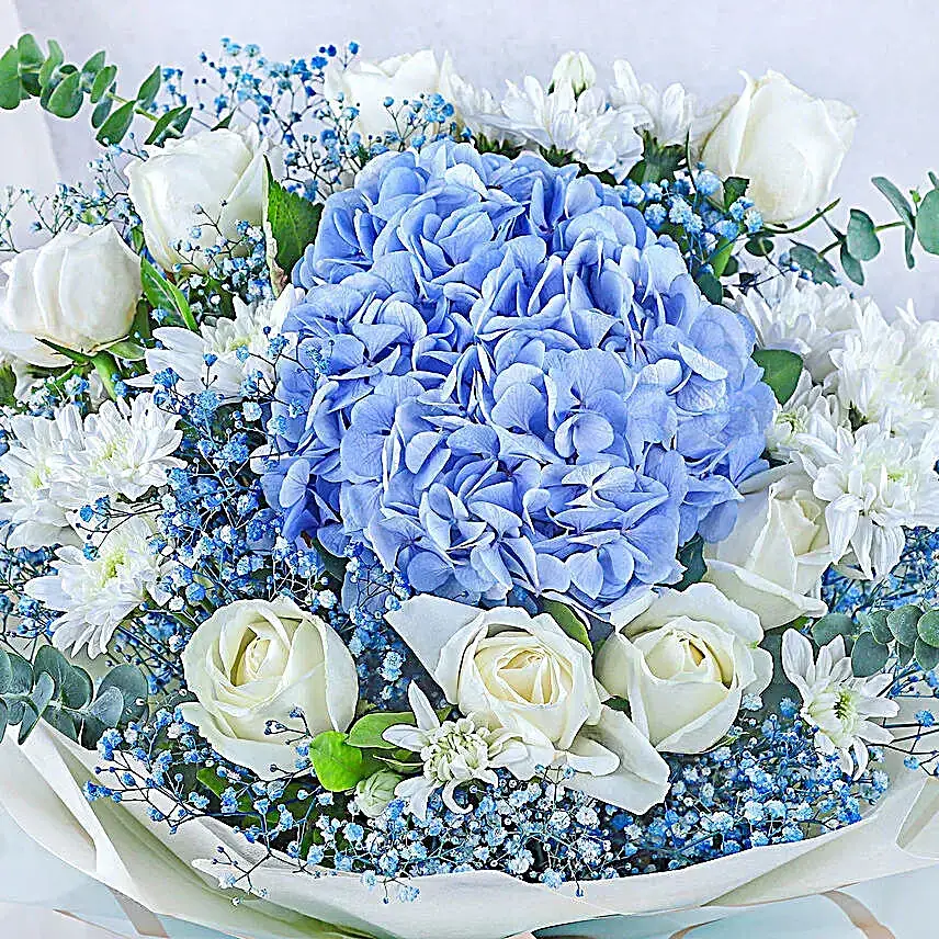Harmony in Hydrangea Hues