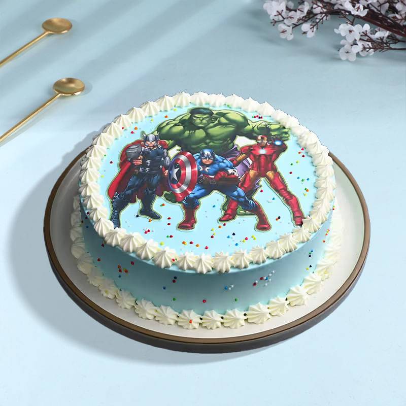 Heroic Avengers Cake