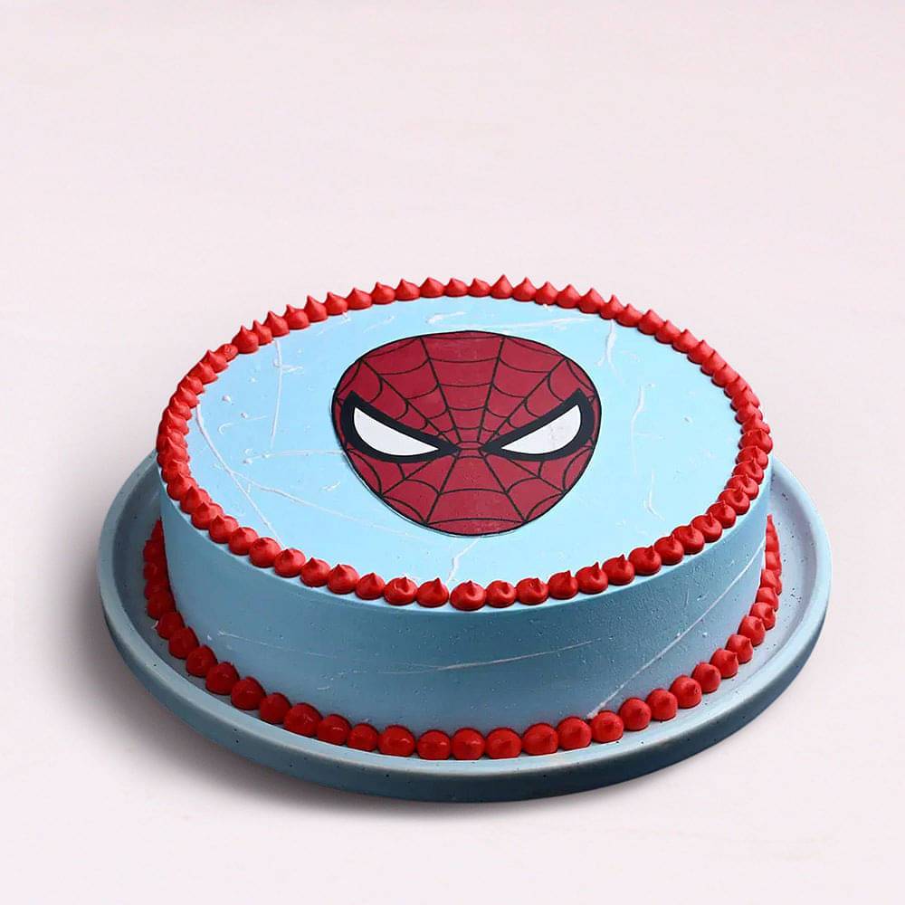 Heroic Spiderman Cake