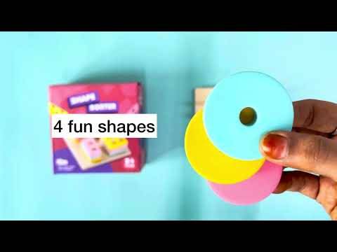 Cots and Cuddles - Wooden Shape Sorter Toy for Toddlers (2+ Year Old) Buy @ ₹299