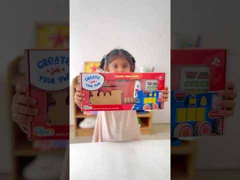 Cots and Cuddles Wooden Diy Train Engine Kit for Kids Age 3+ Buy @ ₹699