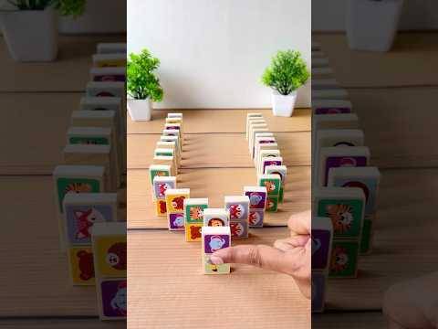 Cots and Cuddles Wooden Animal Faces Dominoes for kids Buy @ ₹899