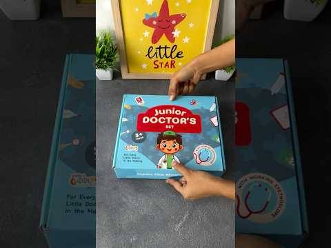 Cots and Cuddles Premium Wooden Junior Doctor Set Pretend Play for Kids Buy @ ₹1699