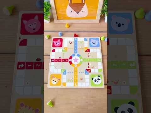 Cots and Cuddles Wooden Ludo and Snake & Ladder for kids Age 2+ Buy @ ₹1199