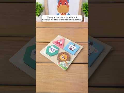 Cots and Cuddles Wooden Animal Design Stack and Sort (Little Roars) Buy @ ₹549