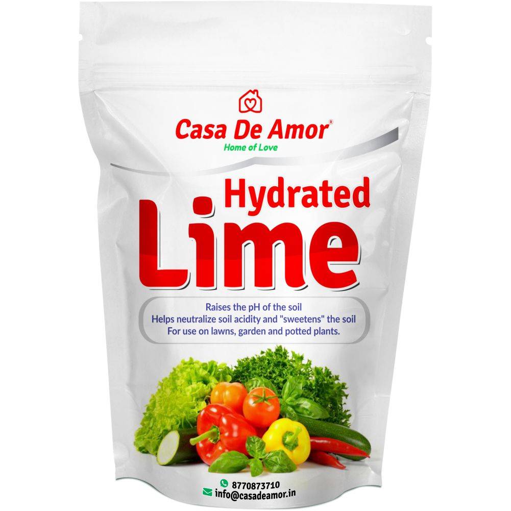 Casa De Amor Hydrated Lime for Gardening and Soil Amendment