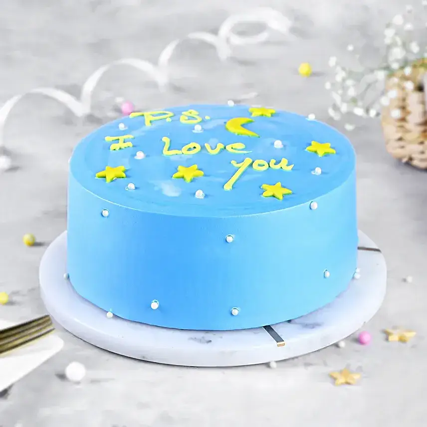 I Love You Chocolate Cake- Half Kg