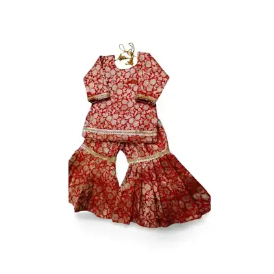 Baby girl Sharara dress