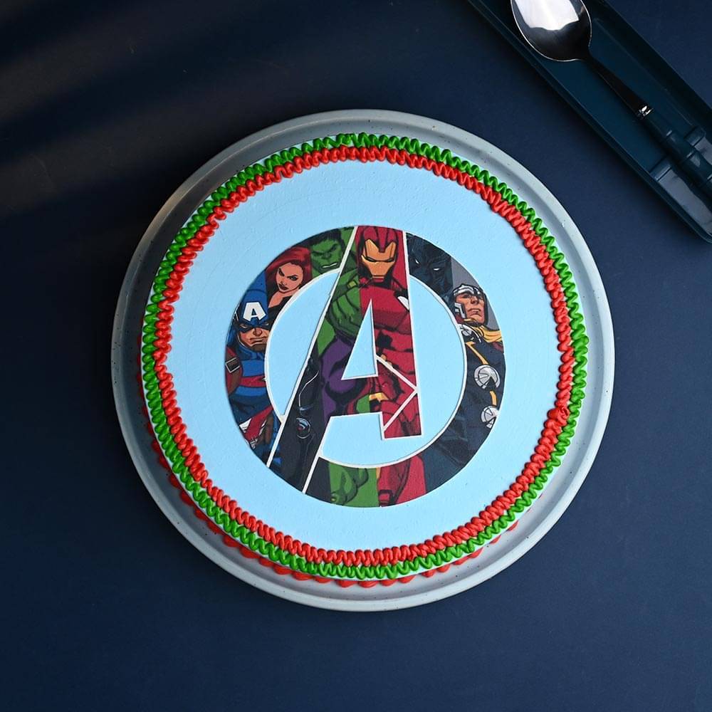 Iconic Avengers Cake