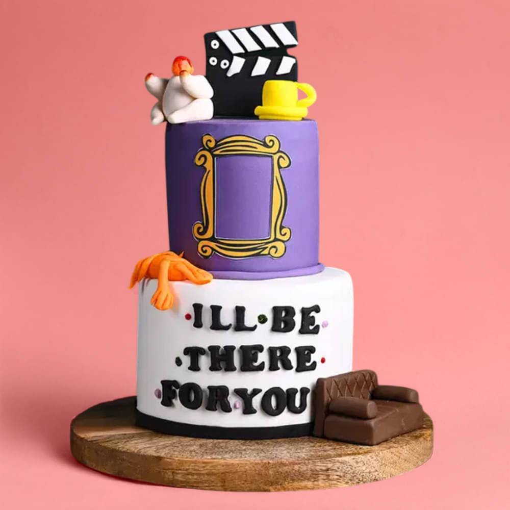 Iconic FRIENDS Theme Cake