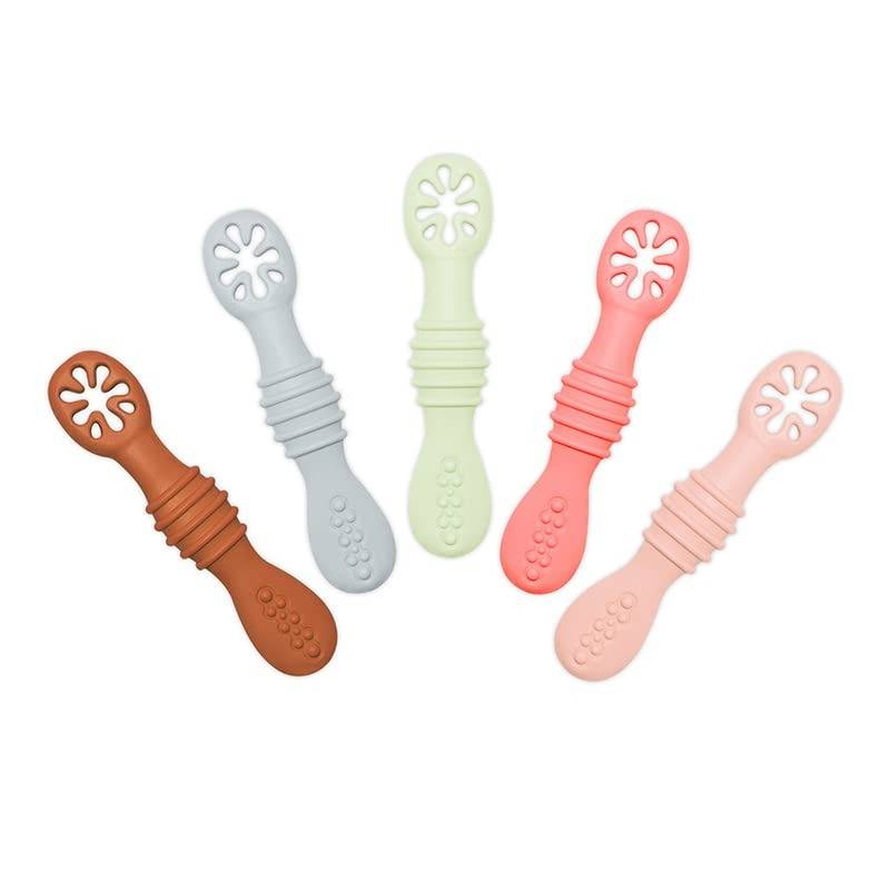 Silicone Chew Spoon for Babies & Toddlers – BPA Free, Safety Tested (Random Color-Pack of 1) Buy @ ₹29
