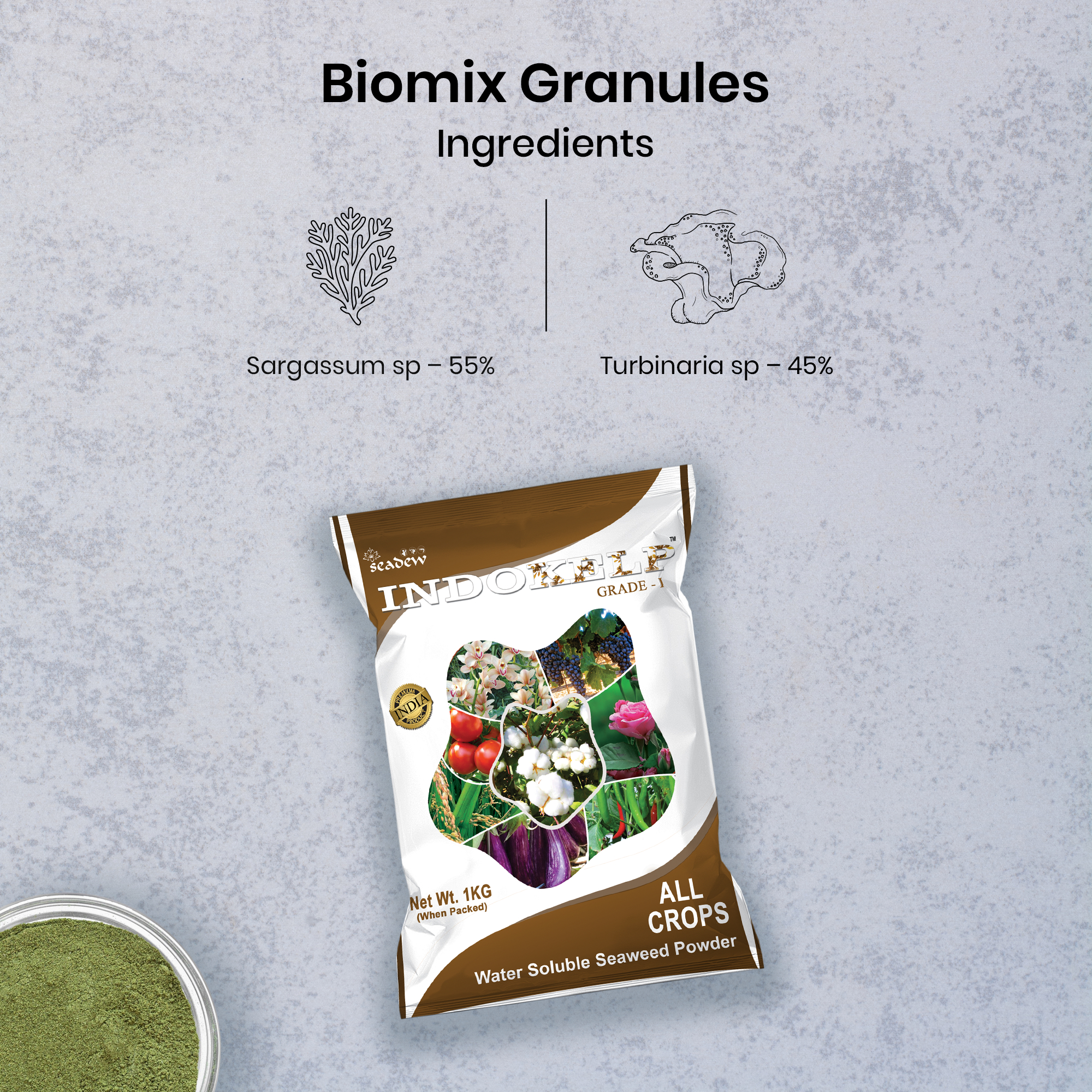 Indokelp – Organic Seaweed Extract Fertilizer for Growth