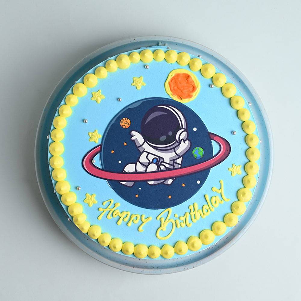 Space Dream Birthday Cake
