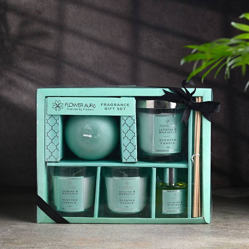 Jasmine N Marigold Fragrance Gift Set