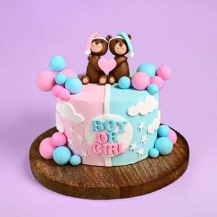 Joy Times Baby Shower Cake