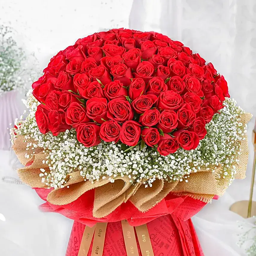 Endless Love 100 Roses Bouquet