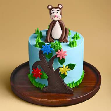 Jungle Mania Cream Cake
