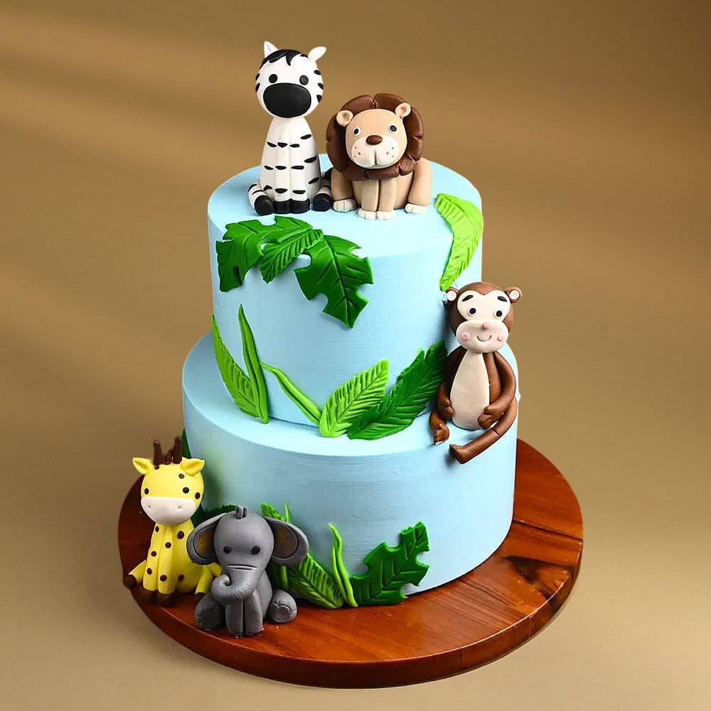 Jungle Safari Party Cake