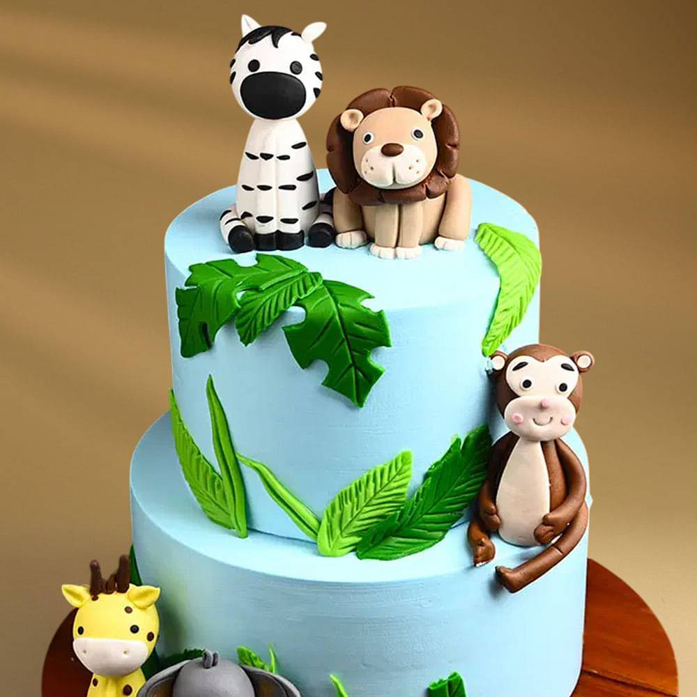 Jungle Safari Party Cake
