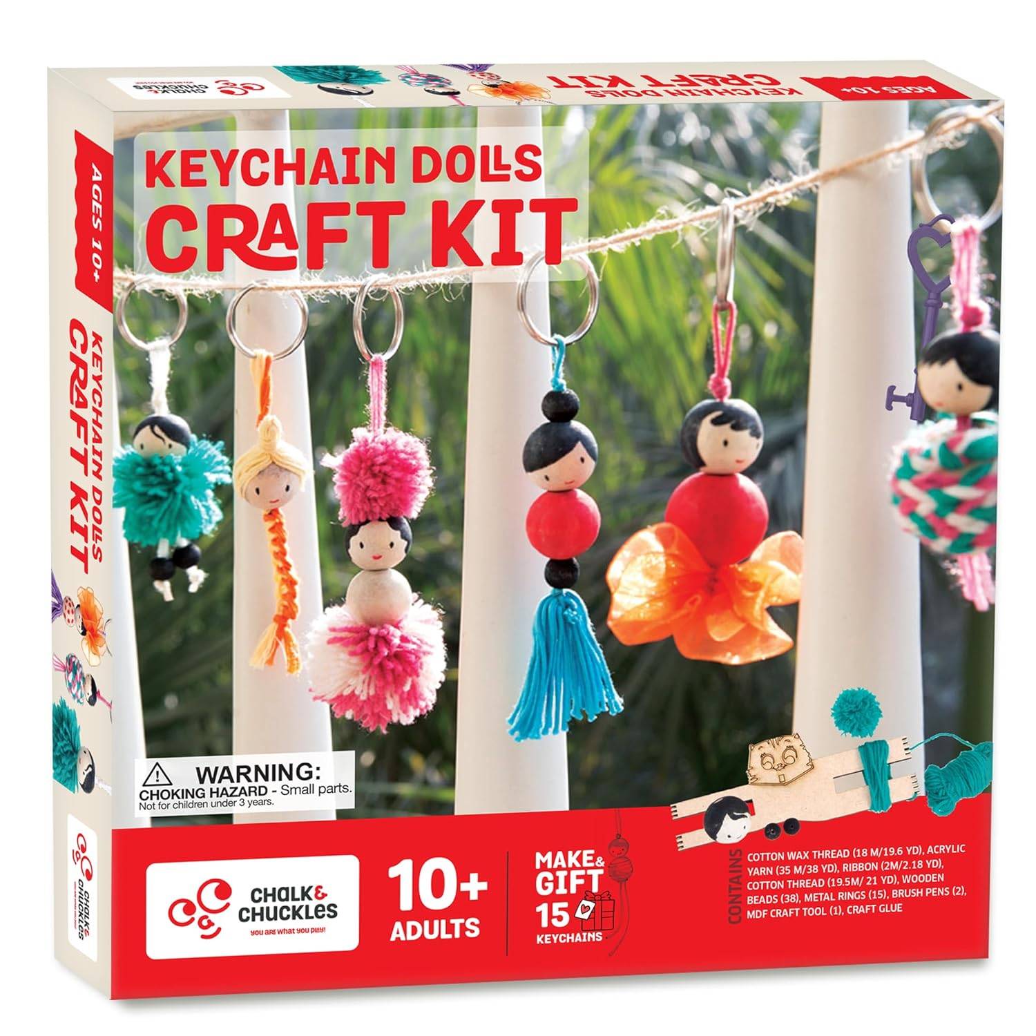 Keychain Dolls - Art and Craft Kit for Girls Buy @ ₹689