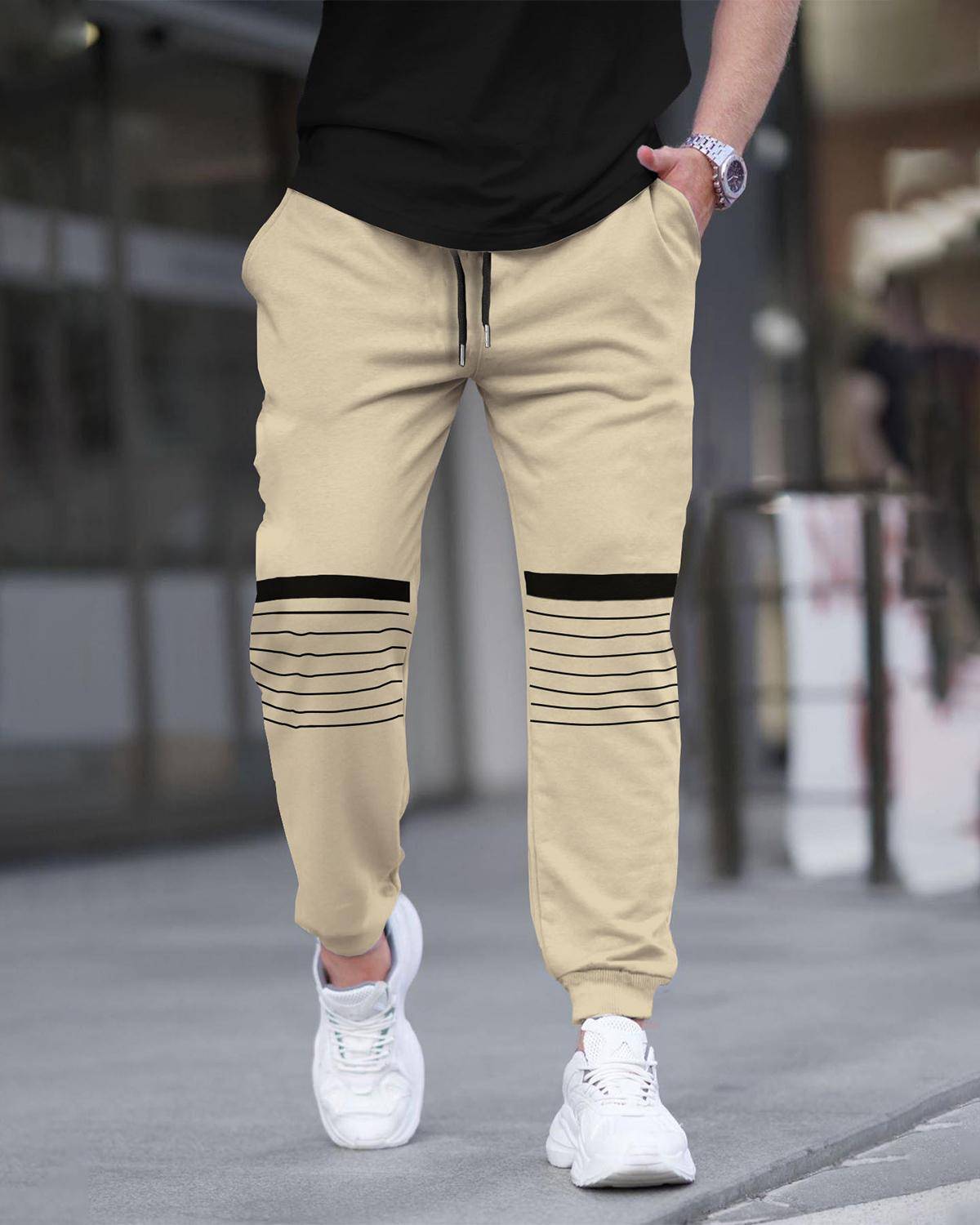 Men Printed Trackpants 6 Color Variants