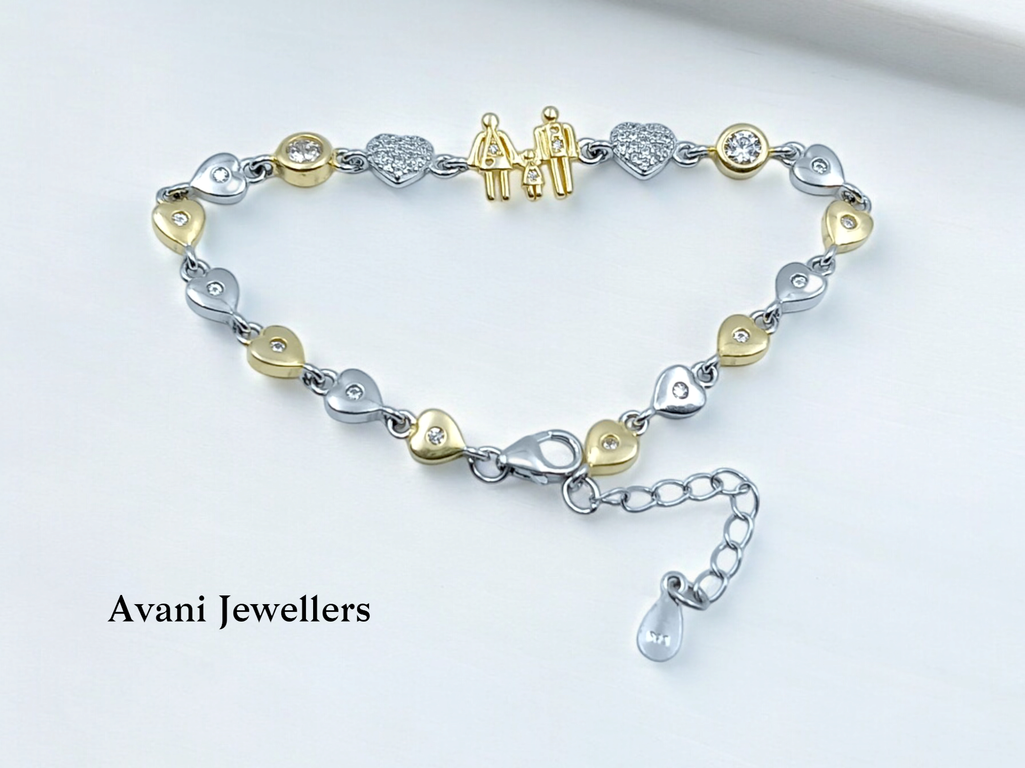 Silver Ladies Fancy Bracelet @ ₹3076