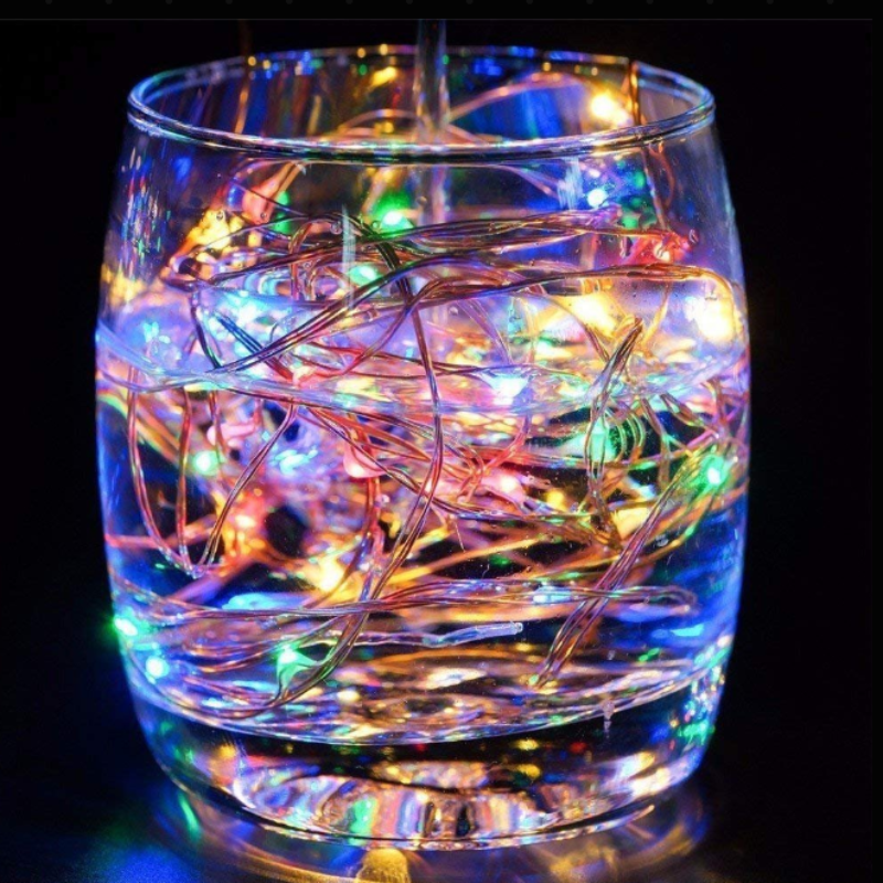 LED String Fairy Lights – Multi-Color Decorative Lights Without Star, Indoor & Outdoor Use (Pack of 1) Buy @ ₹199