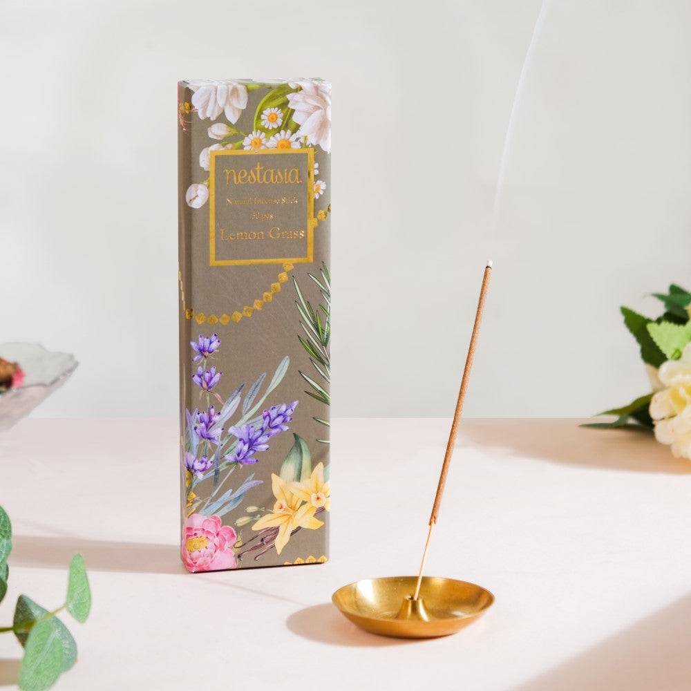 Lemongrass Scented Incense Sticks Pack Of 50