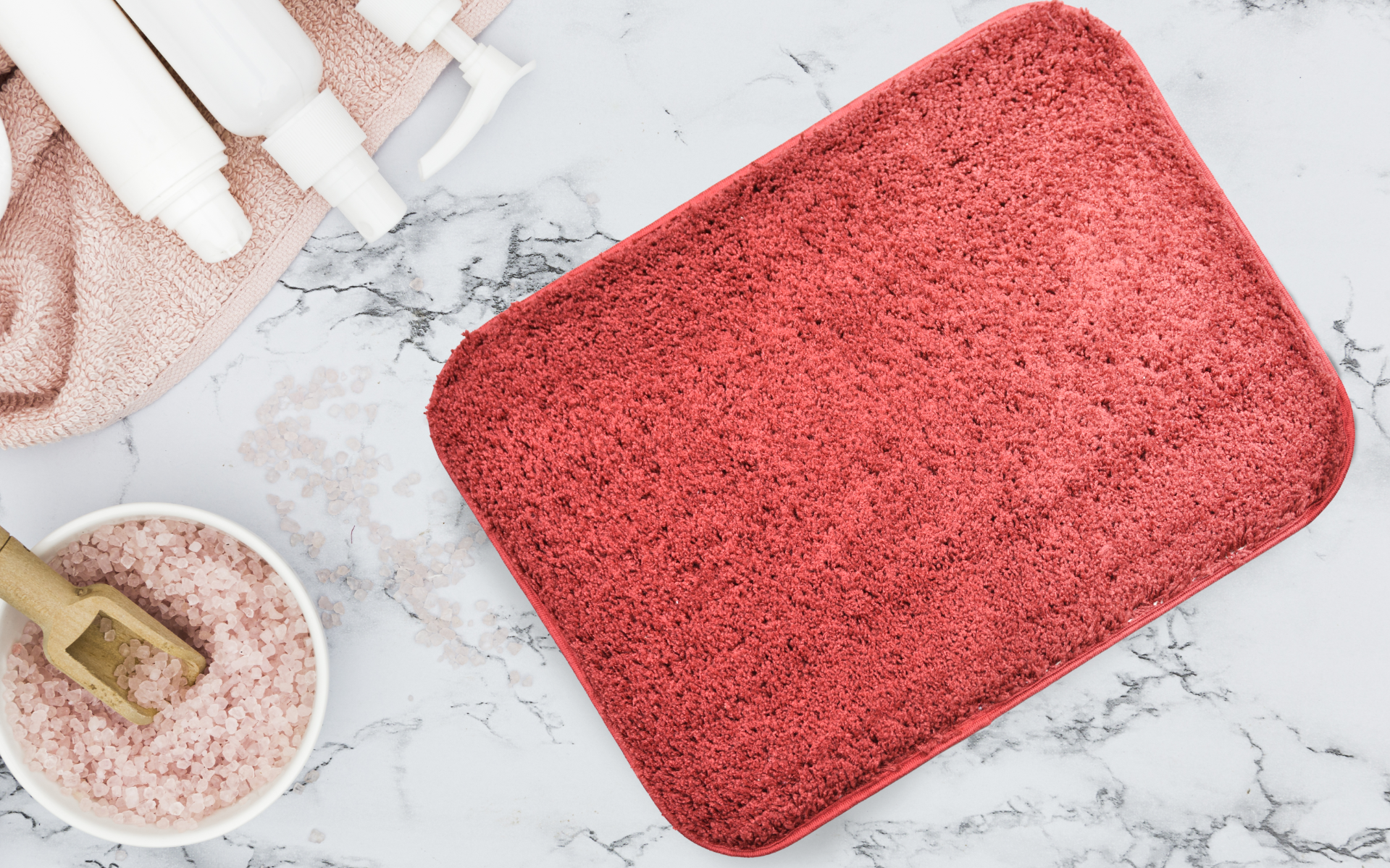 Royaloak Bathmat Franky 40 x 60 CM - Burgundy