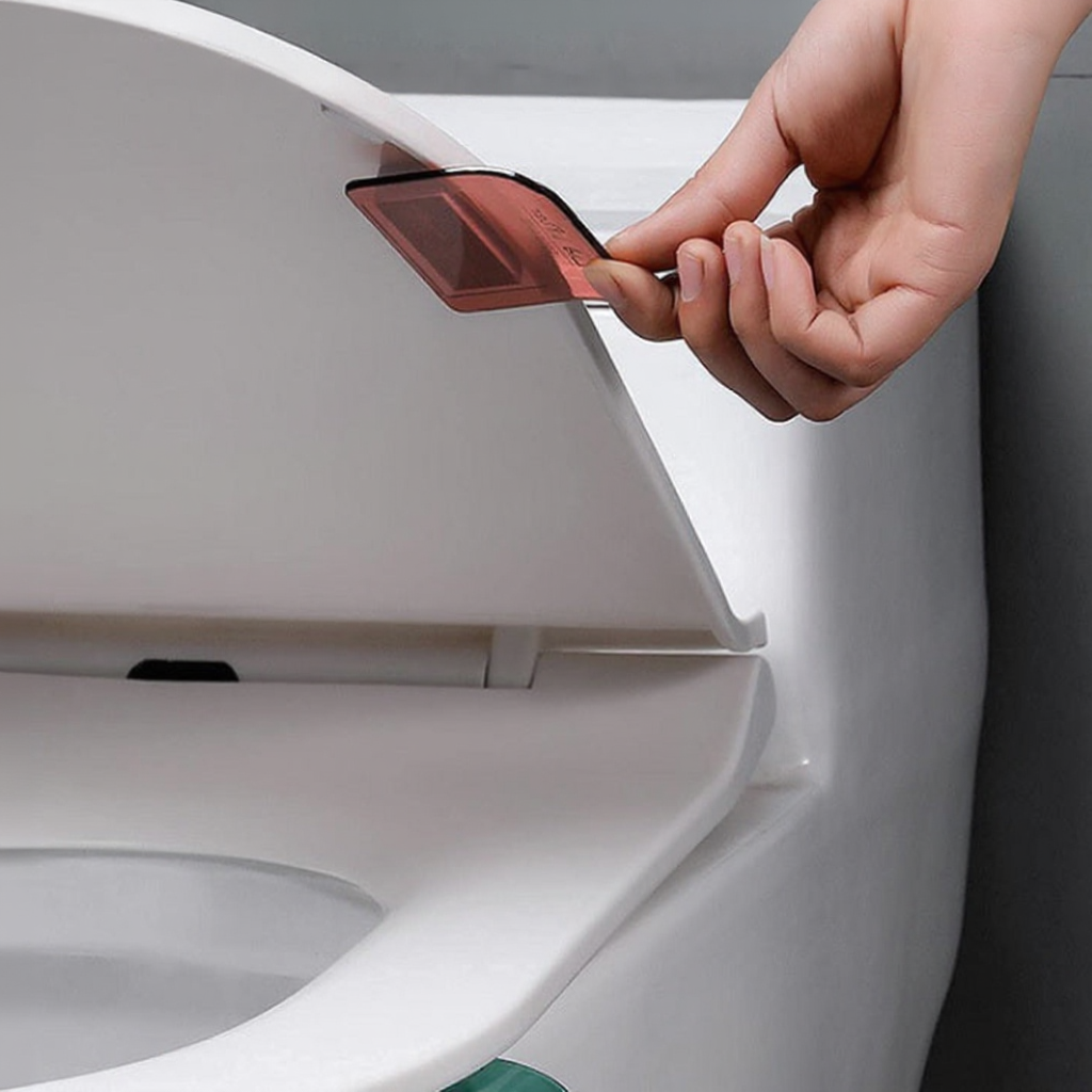 Transparent Toilet Seat Lifter – Hands-Free Bathroom Hygiene Tool (Random color-Pack of 1) Buy @ ₹49