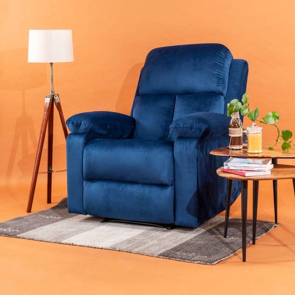 Stargazer Recliner - 1 Seater - Blue