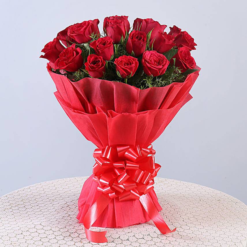 20 Red Roses Bouquet