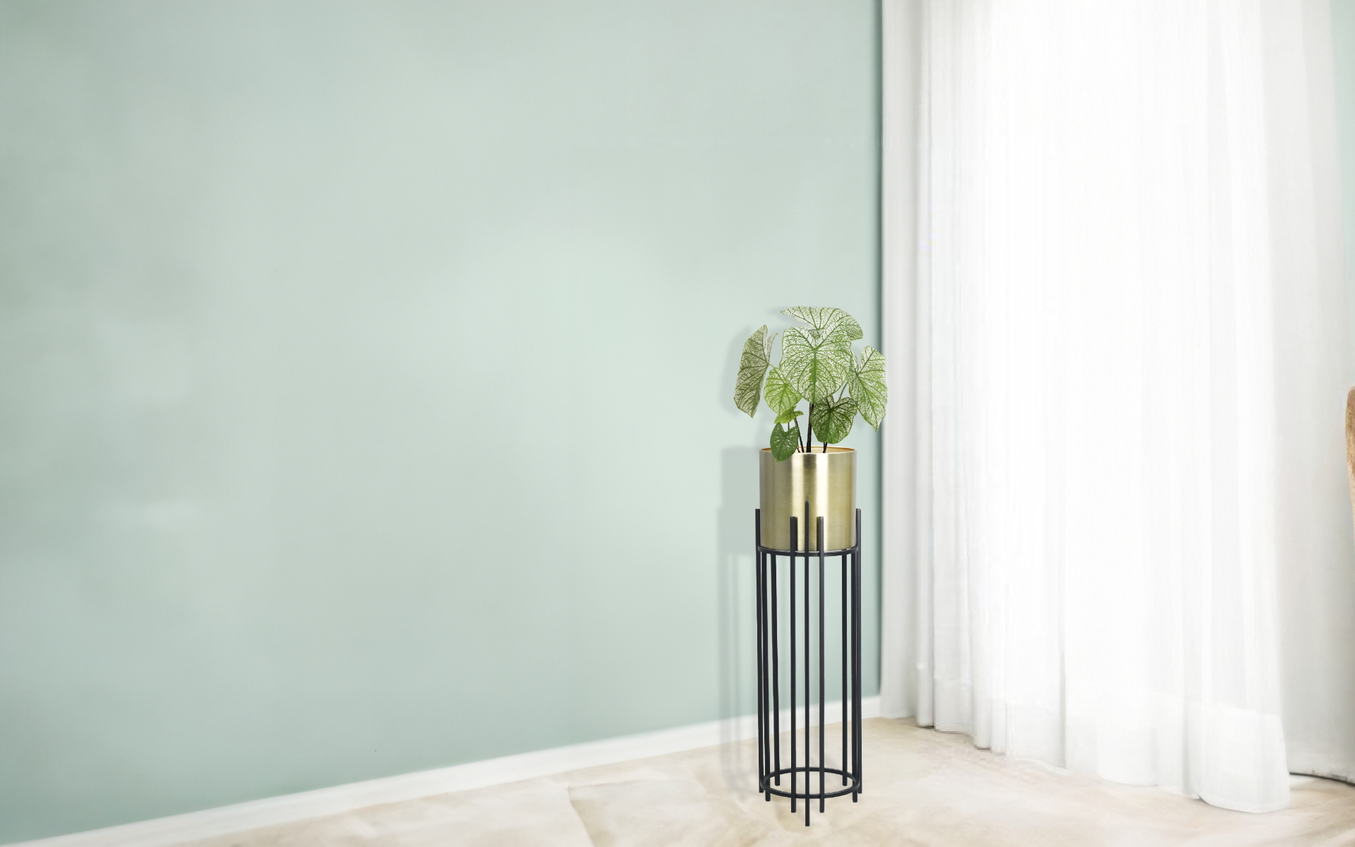 Royaloak Metal Planter with Stand Small