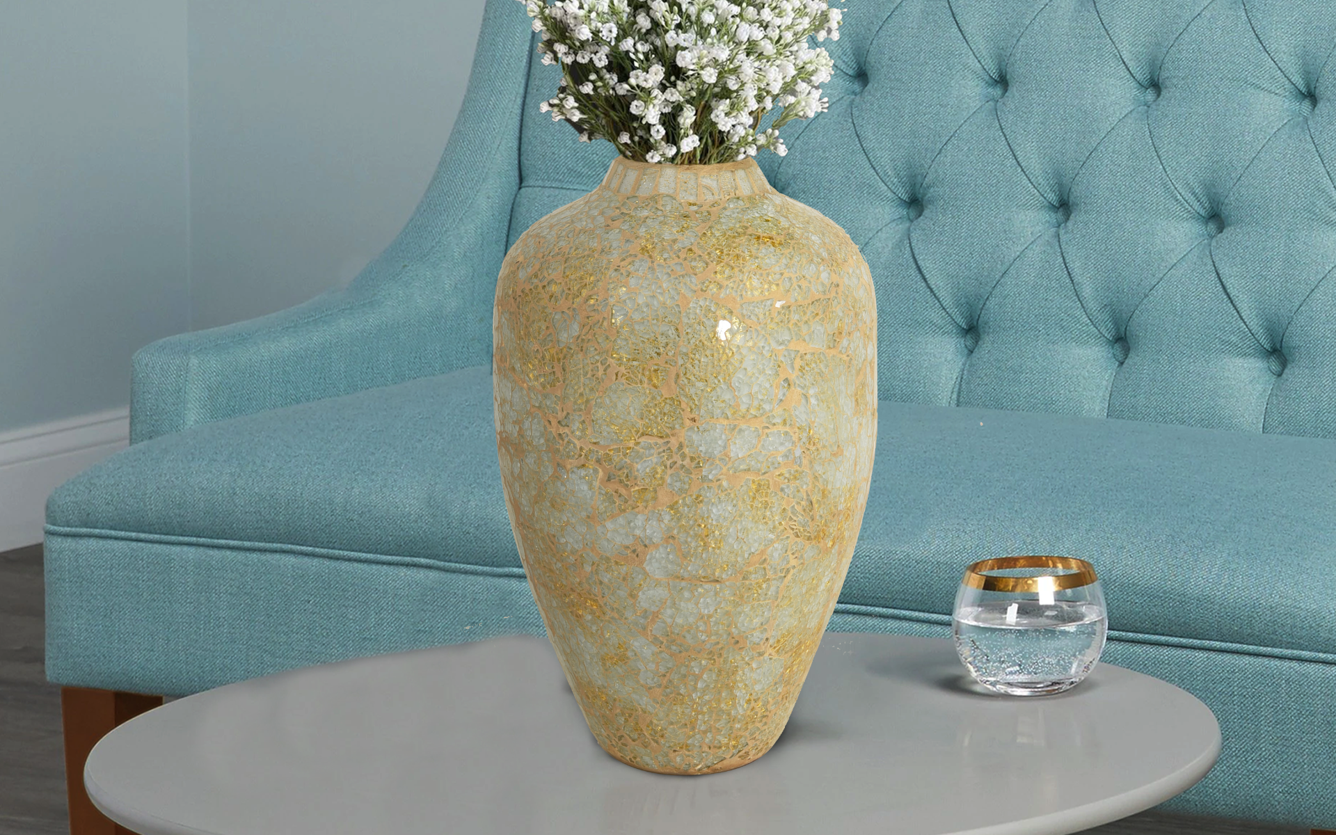 Royaloak Mosaic Flower Vase