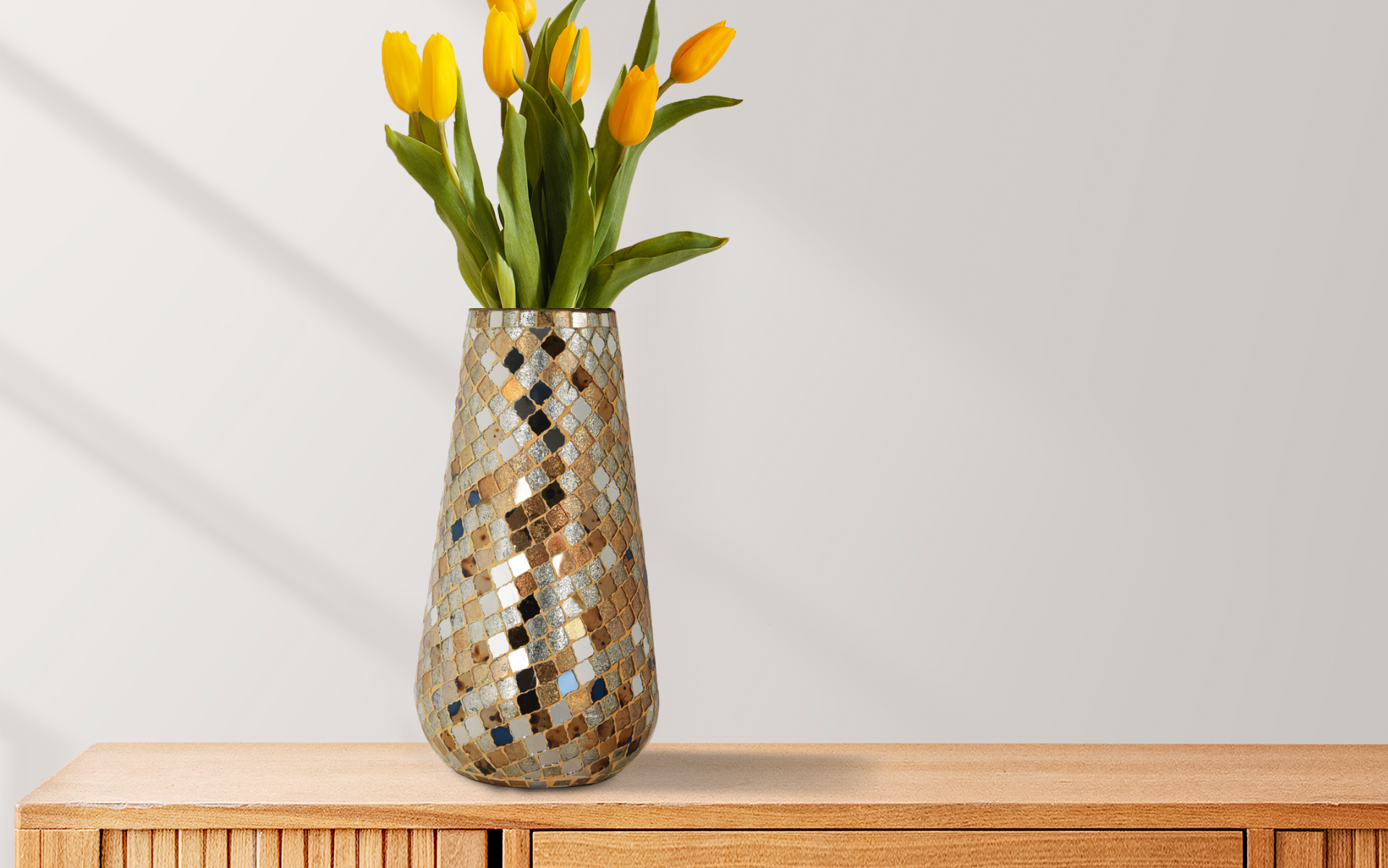 Royaloak Mosaic Flower Vase