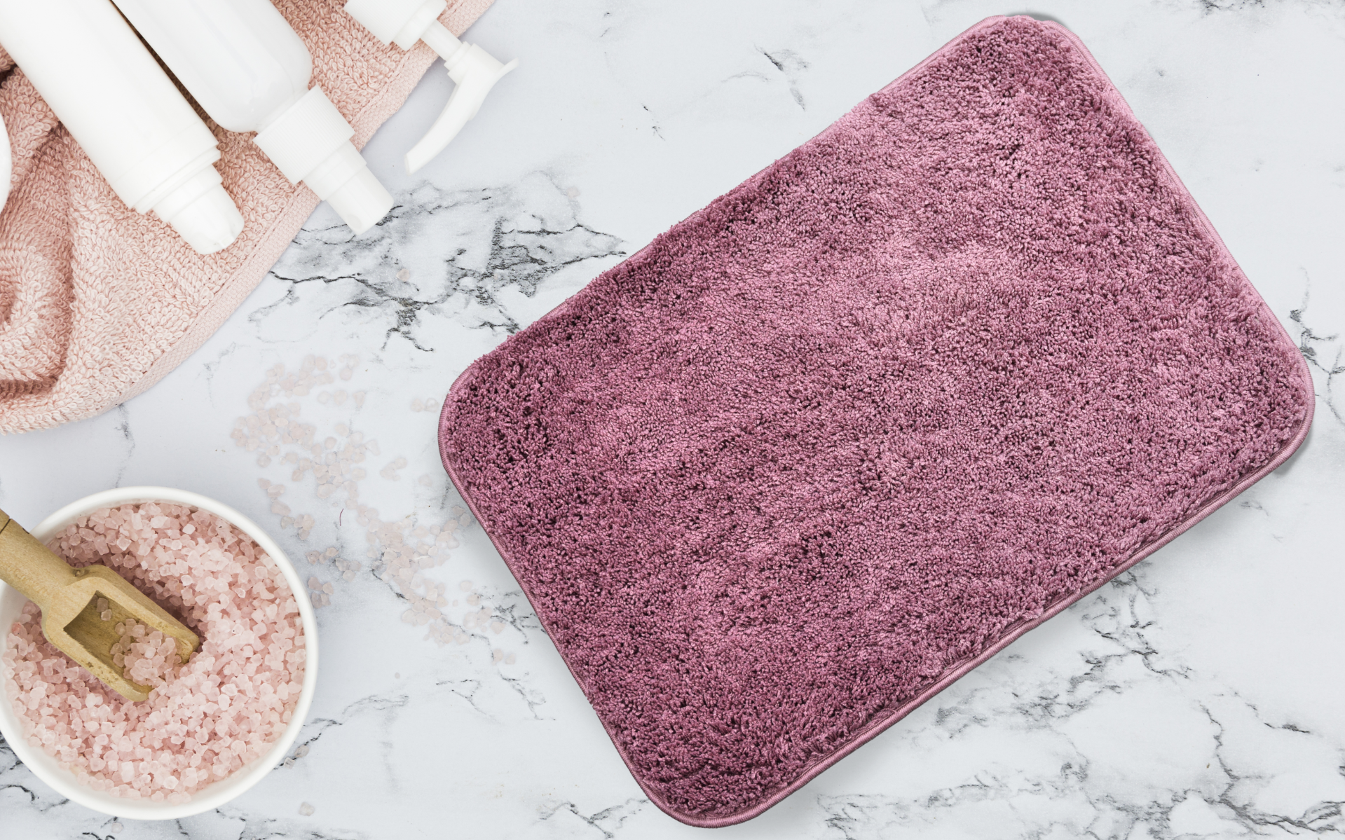 Royaloak Bathmat Franky 50X70 CM - Onion Pink