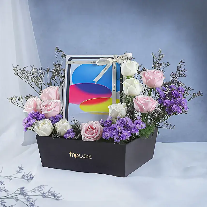 Apple iPad Box N Luxe Bloom-Silver