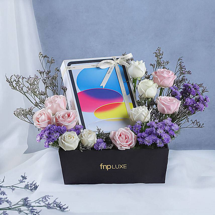 Apple iPad Box N Luxe Bloom-Silver