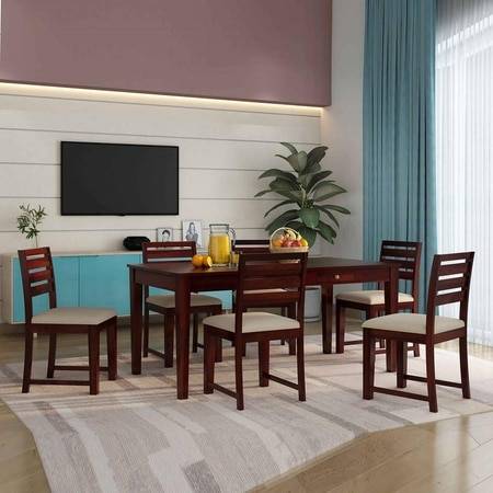 Fonteyn 6 Seater Dining Set With 2 Drawer