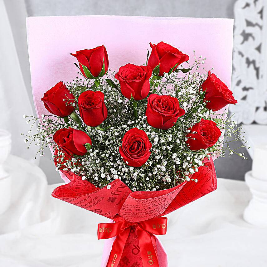 Magical Love Red Roses Bouquet