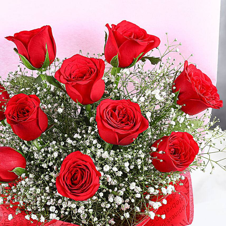 Magical Love Red Roses Bouquet