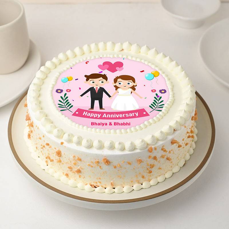 Marriage Anniversary Poster Cake