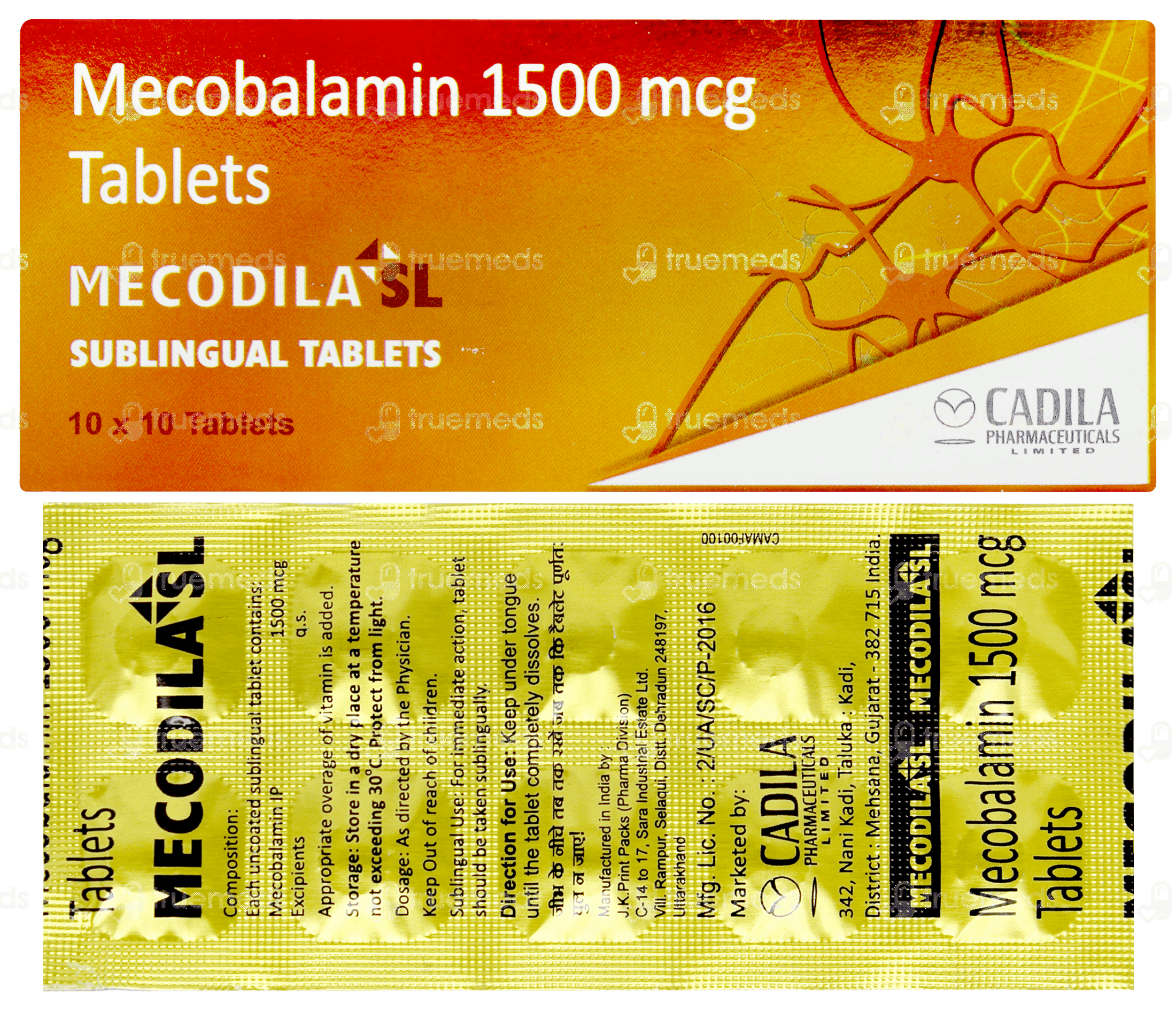 Mecodila Sl Tablet 10