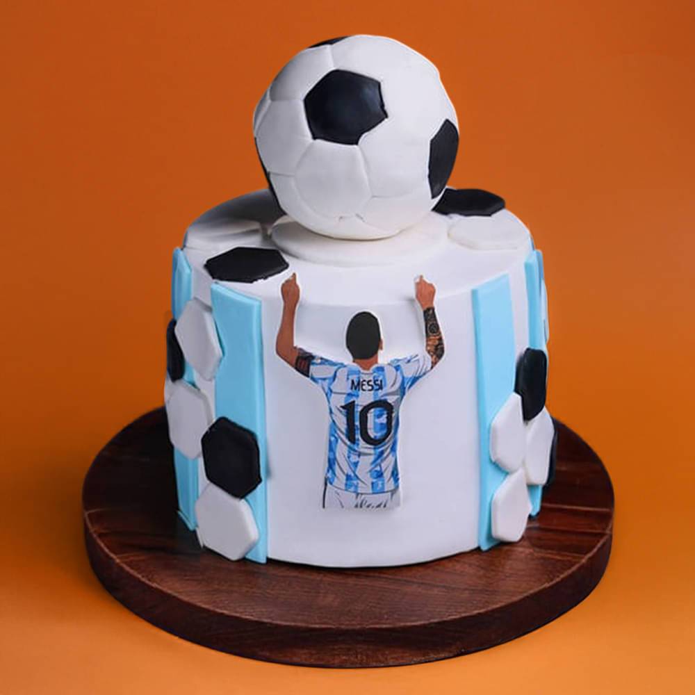 Messi Magic Football Cake