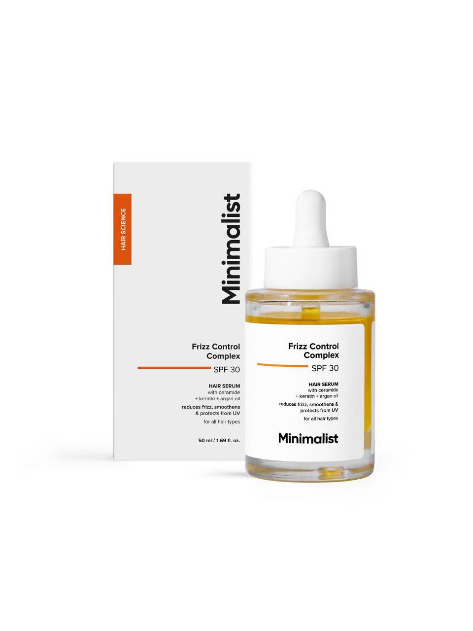 Minimalist Frizz Control Complex SPF30 Hair Serum Buy @ ₹539